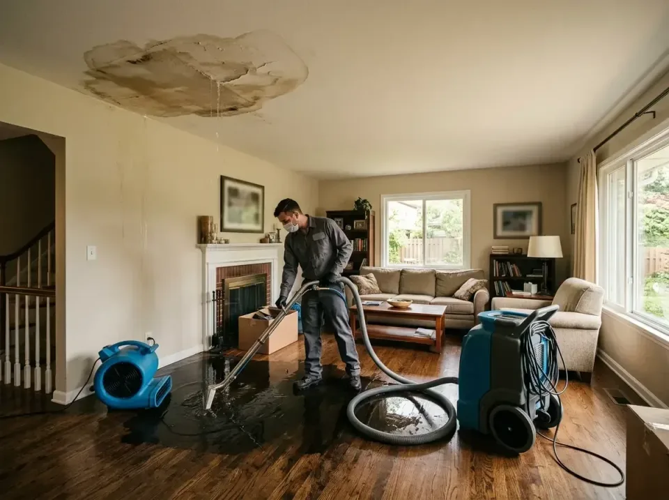 attic-pipe-burst-ceiling-drip-008 — frequently asked questions, Water Damage Restoration & Carpet Care in Pontiac, MI